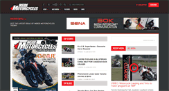 Desktop Screenshot of insidemotorcycles.com
